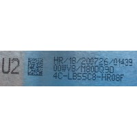 KIT DE LEDS PARA TV TCL ( 16 PZ ) / NUMERO DE PARTE 4C-LB55C8-HR08F / 4C-LB55C8-HR06F / 00WV8/M80DQ9D / PANEL LVU550NDHL / MODELO 55R635-CA